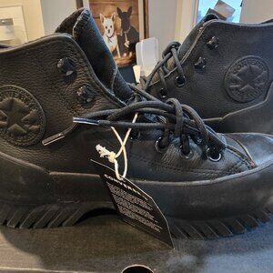 Women's CONVERSE Star Chuck Lugged 2.0 WINTER Climate Boots 171427C SZ 7.5 NEW